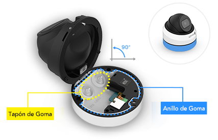 Integrated Junction Box, AF Motorized Mini Dome Camera