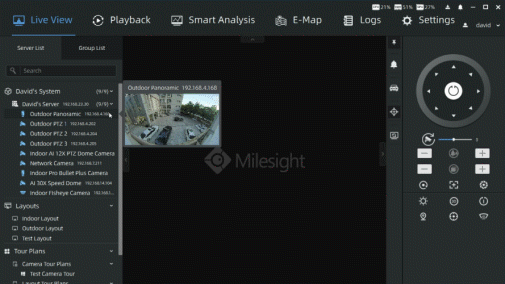 Intuitive Thumbnail of Milesight VMS Enterprise