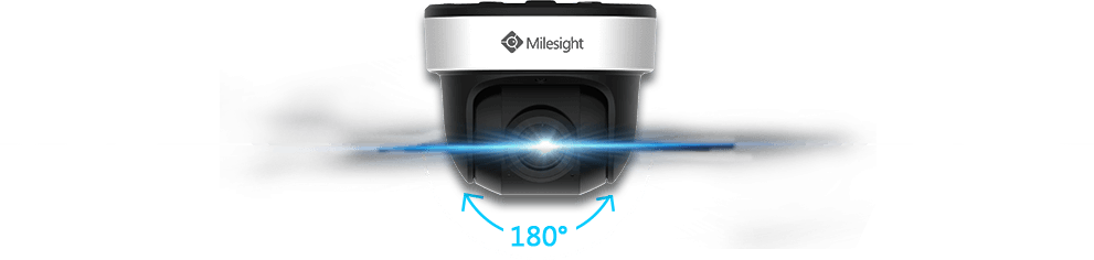 Milesight 180° Panoramic Mini Dome Network Camera