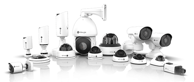 H.265 Mini PoE PTZ Network Camera, H.265 Pro Bullet Network Camera, H.265 Pro Dome Network Camera and H.265 Speed Dome Network Camera.